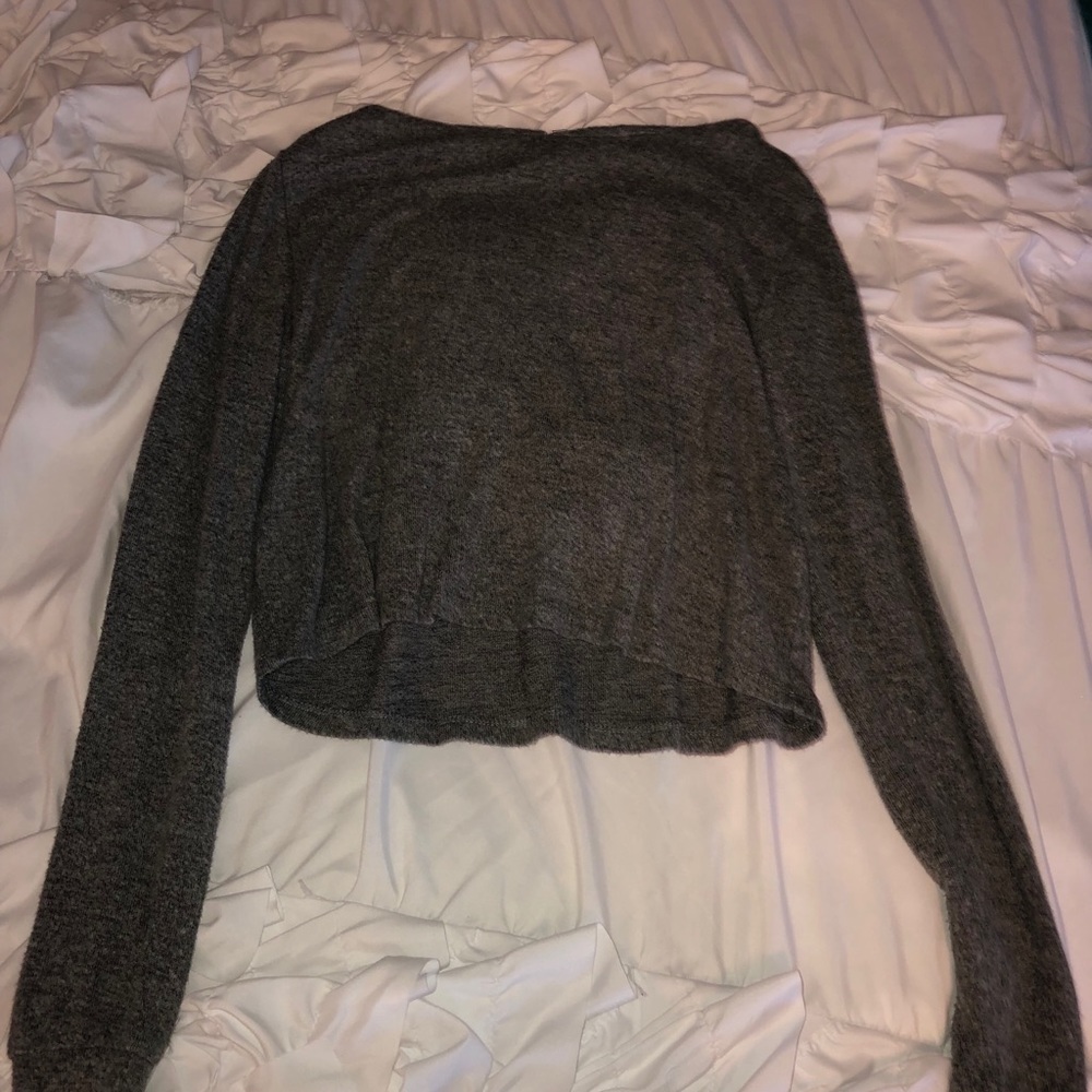 knit crop top